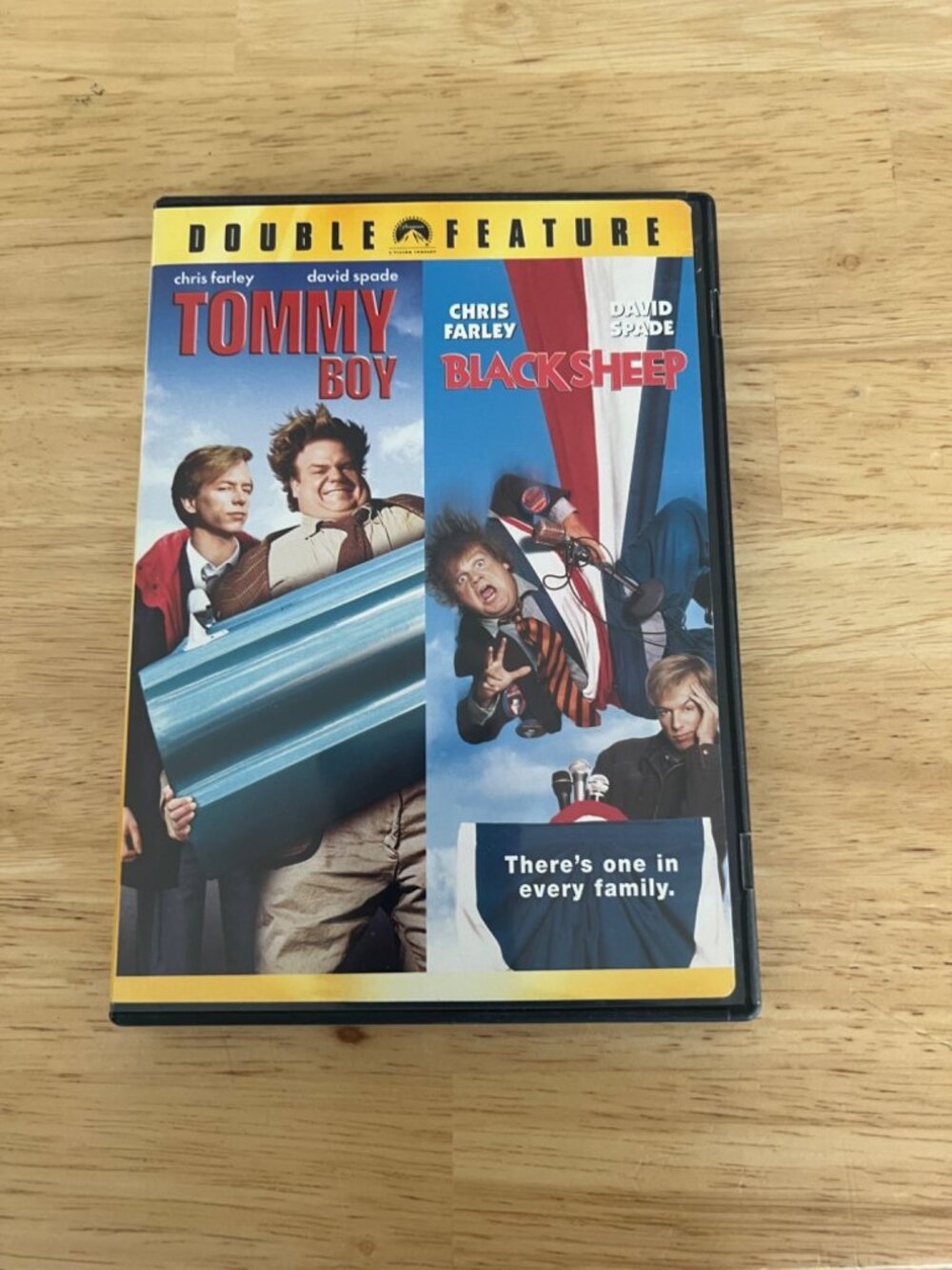 Tommy Boy & Black Sheep 1995 DVD Double Feature Comedy Movie Pre-Owned